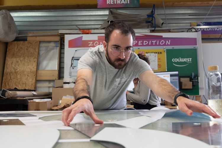 la nouvelle imprimerie reportage locaux et collaborateurs 243