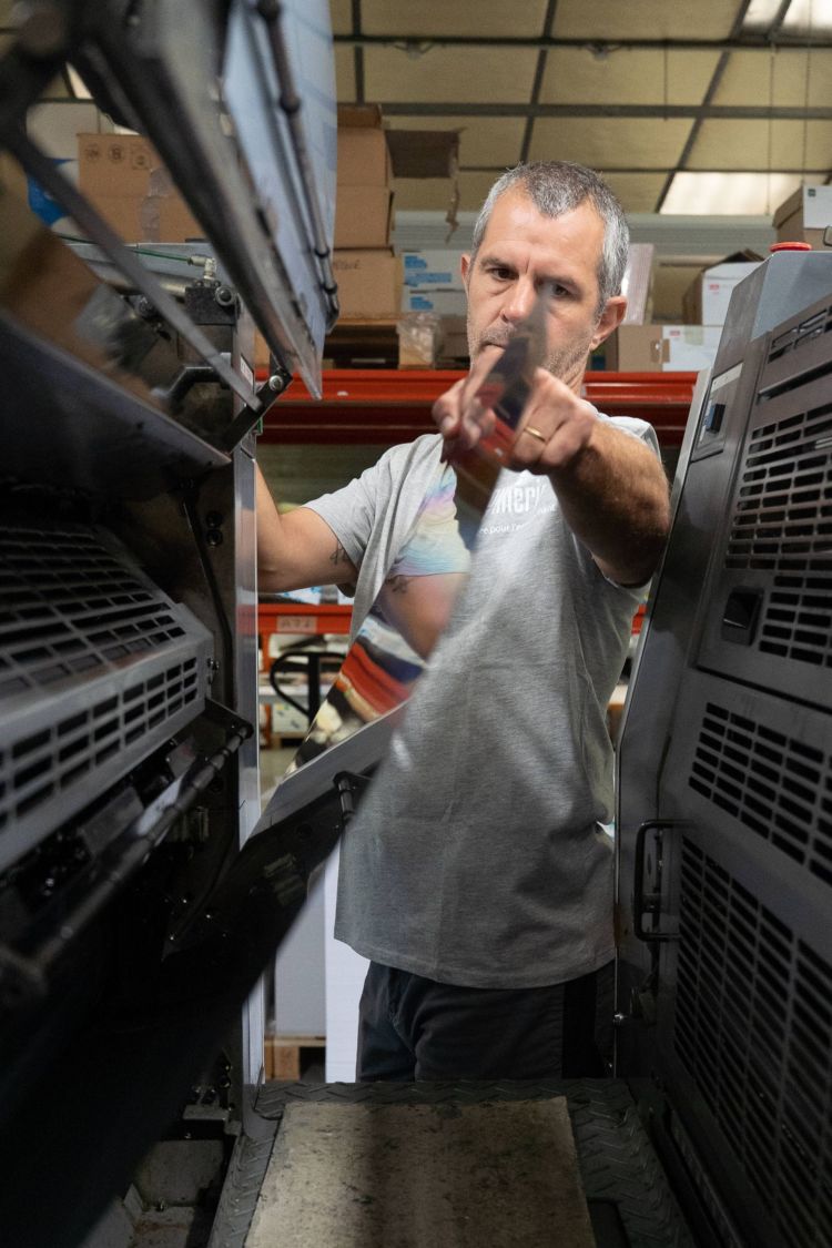 la nouvelle imprimerie reportage locaux et collaborateurs 72